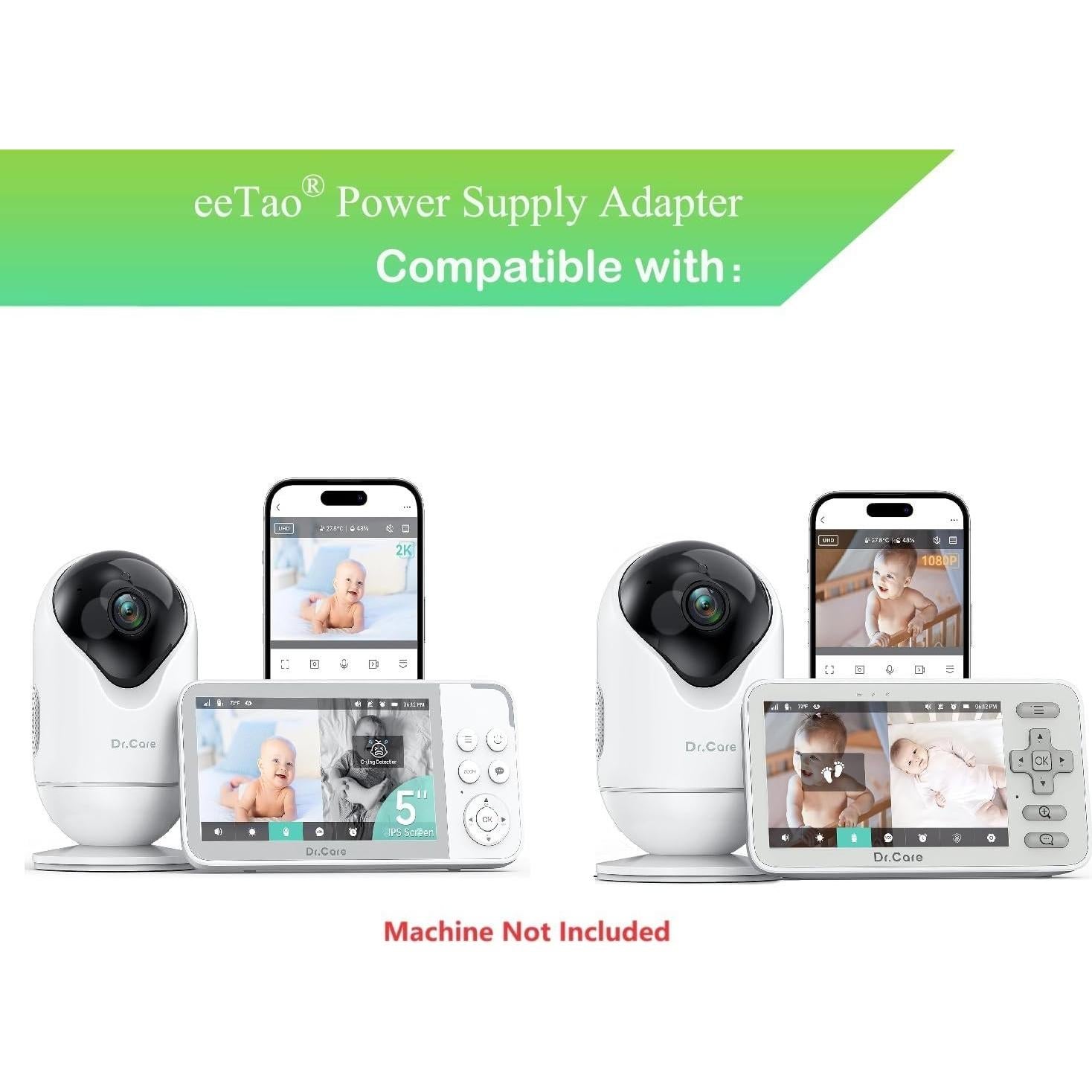 Cargador de Reemplazo 5V USB-C eeTao para Dr.Care DC-SBM001