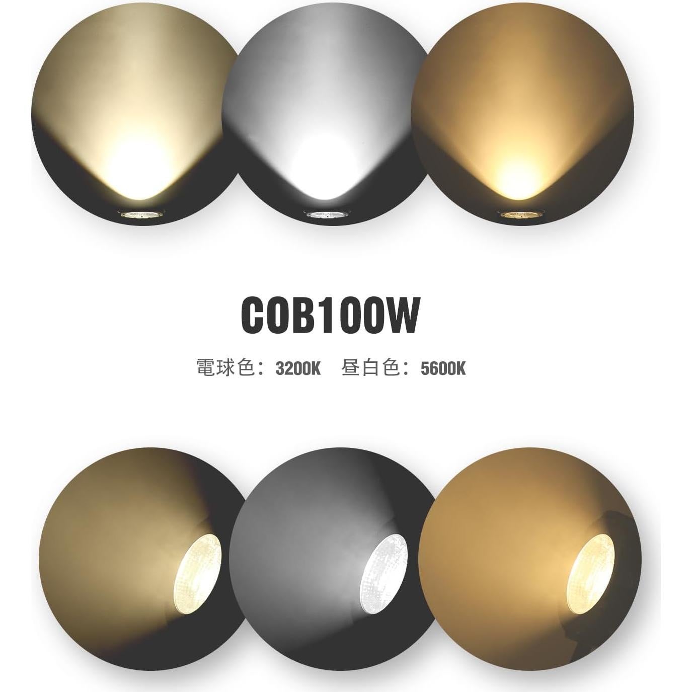 BETOPPER Focos LED 100W DMX para Escenario y Eventos