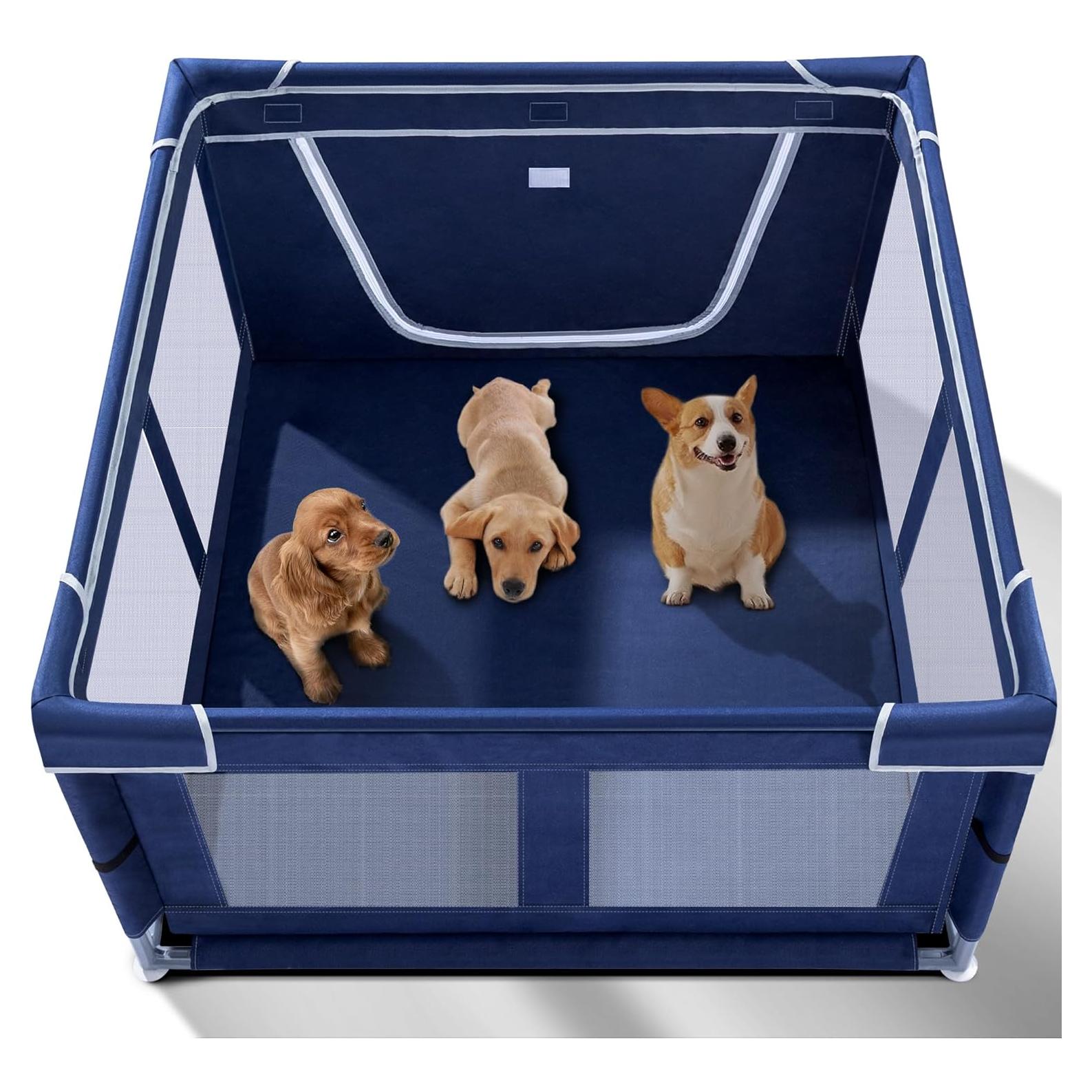 Parque de Juegos para Cachorros Fuhuisheng 106.7x106.7 cm