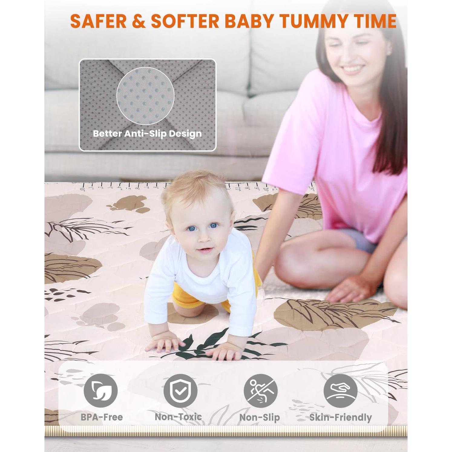 Alfombra de Juego de Espuma ZUVVIA 187x127 cm Antideslizante