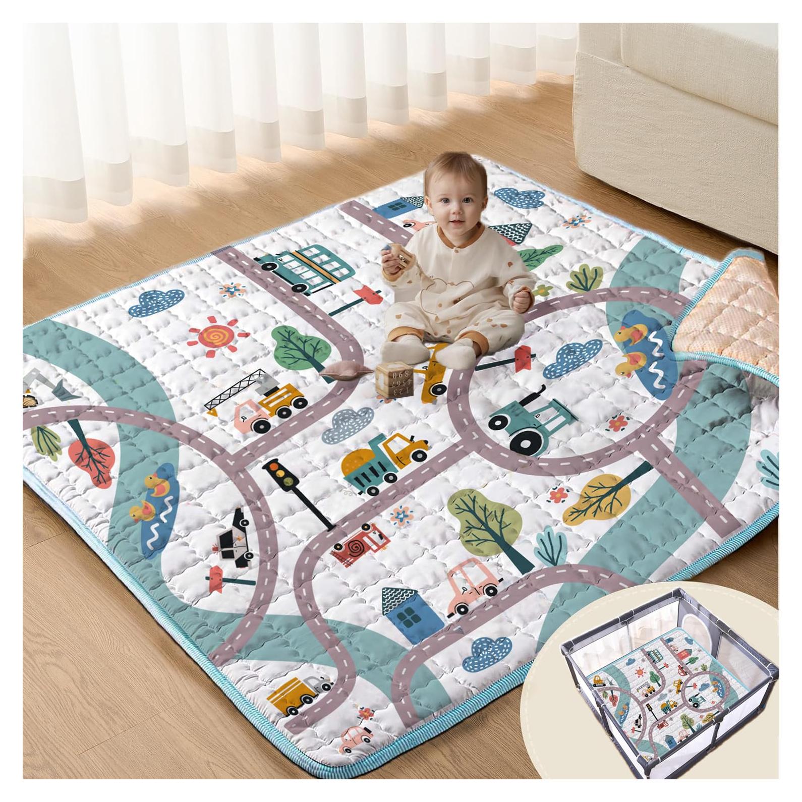 Alfombrilla de Juego ZNVYPPD 50x50 cm Antideslizante Coche
