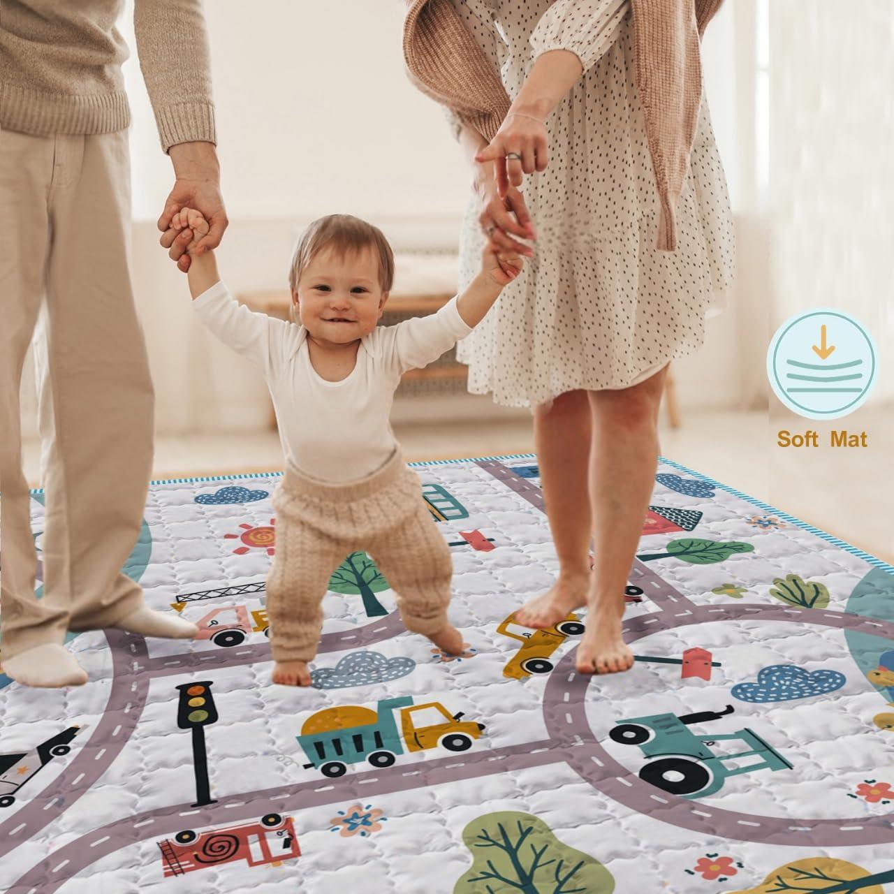 Alfombrilla de Juego ZNVYPPD 50x50 cm Antideslizante Coche