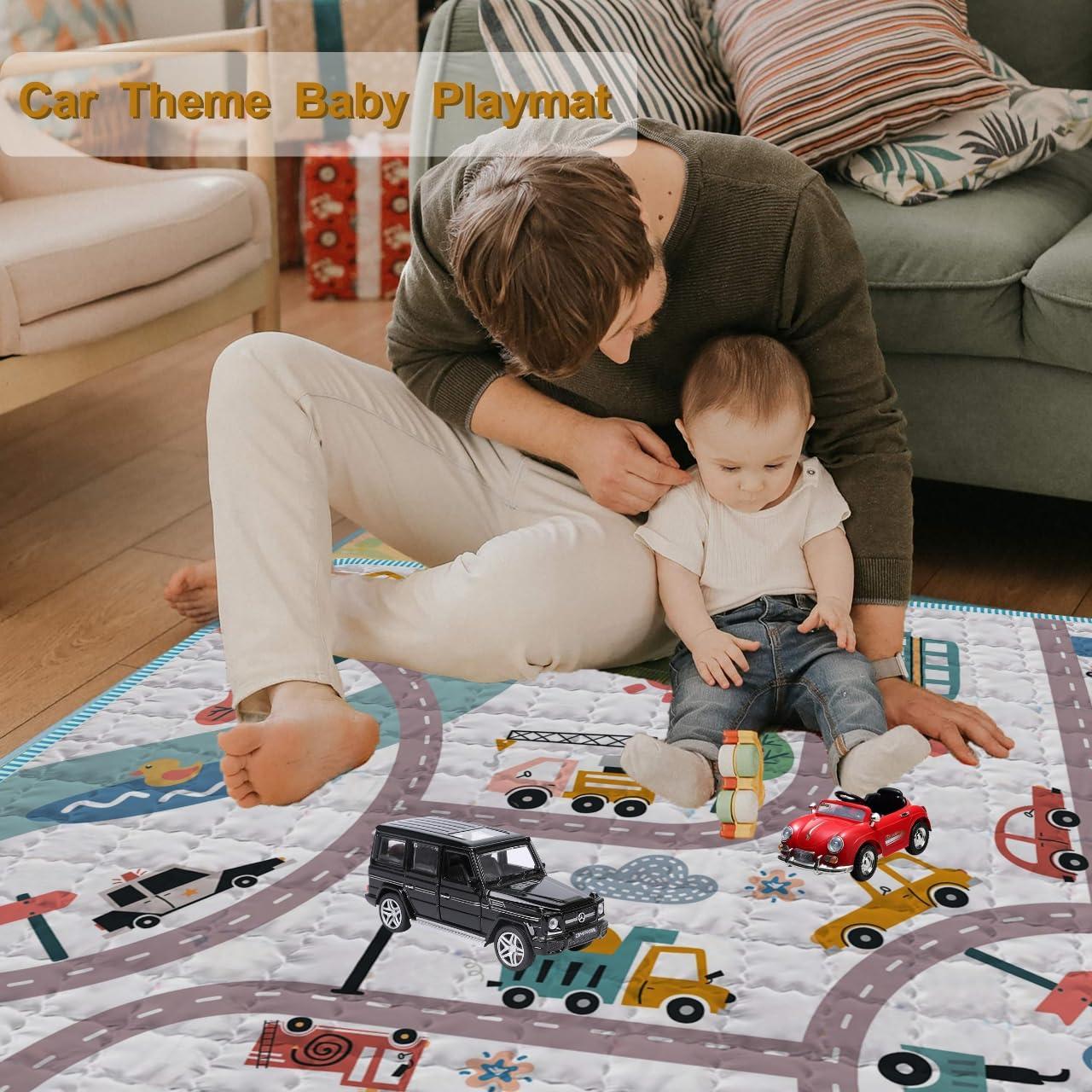 Alfombrilla de Juego ZNVYPPD 50x50 cm Antideslizante Coche