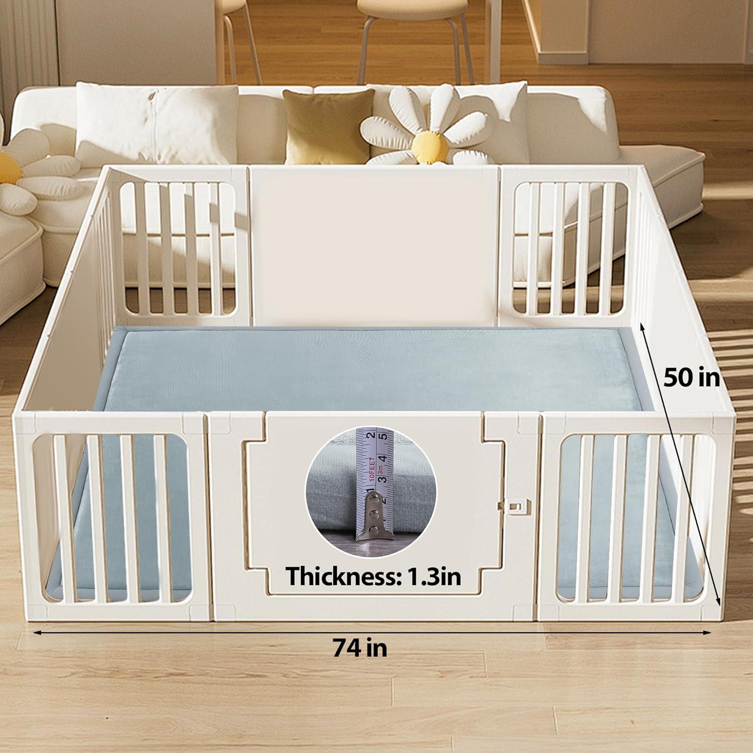 Alfombra de Juego MABOZOO 187.96x127 cm Espuma Antideslizante