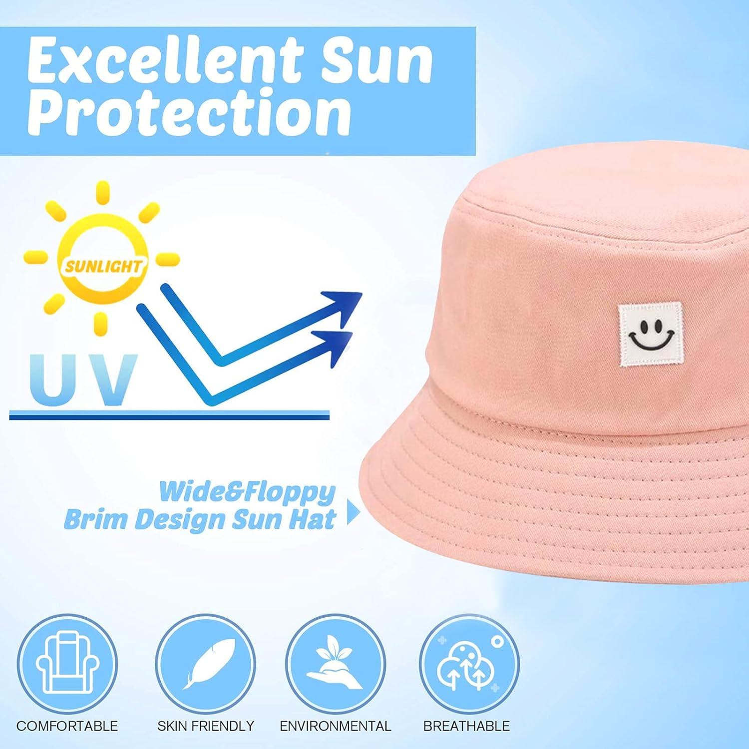 Sombrero de Sol para Niños AJG Algodón Plegable Unisex 54 cm