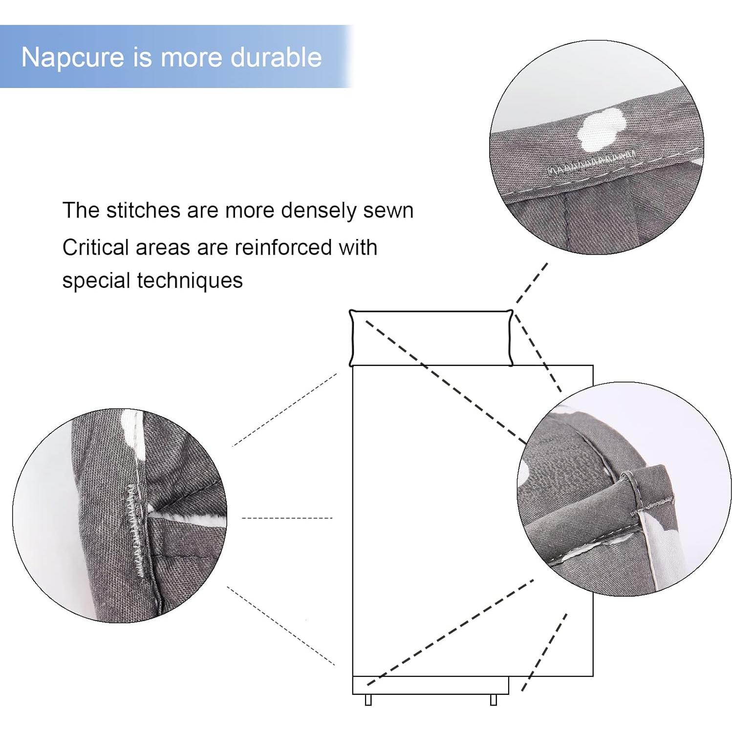 Colchoneta NapCure para Niños 127x51 cm con Almohada y Manta