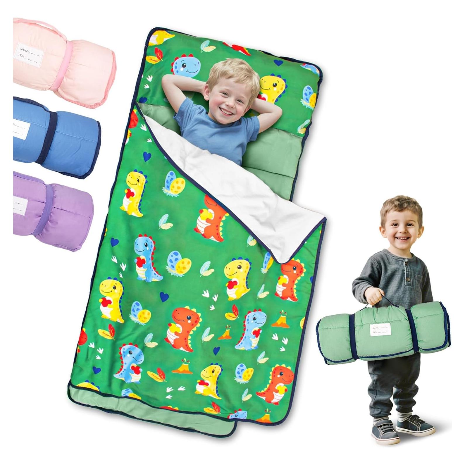 Colchoneta Ligera PRIMLECT para Niños 129.5x55.9cm con Almohada