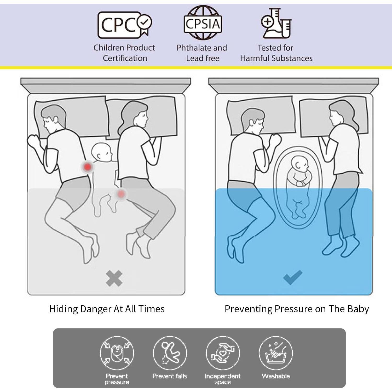 Cubierta de Lounger para Bebés Gato - 0-12 Meses, Suave y Portátil