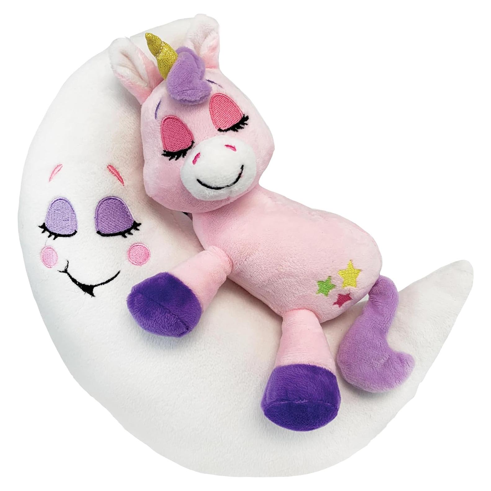 Happy Nappers Lullabrites Unicornio - Peluche con Luz y Sonido