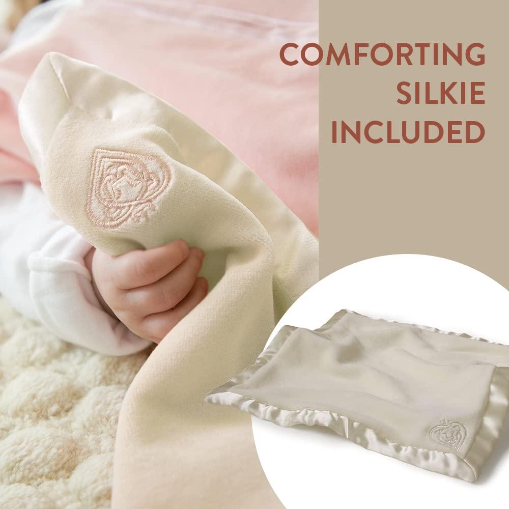 Oso de Sueño Prince Lionheart con Manta Silkie - Azul