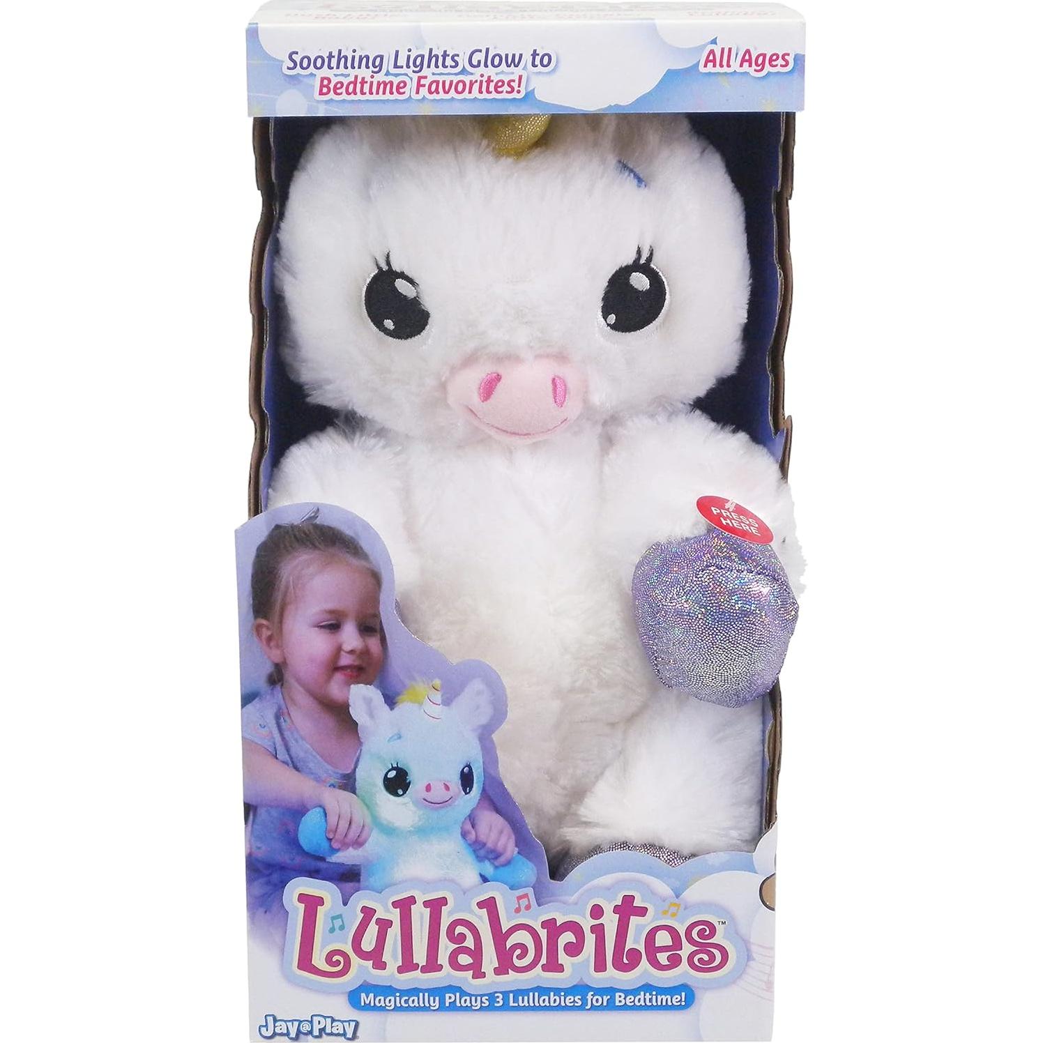 Peluche Musical Lullabrites Unicornio Happy Nappers - Luz y Música