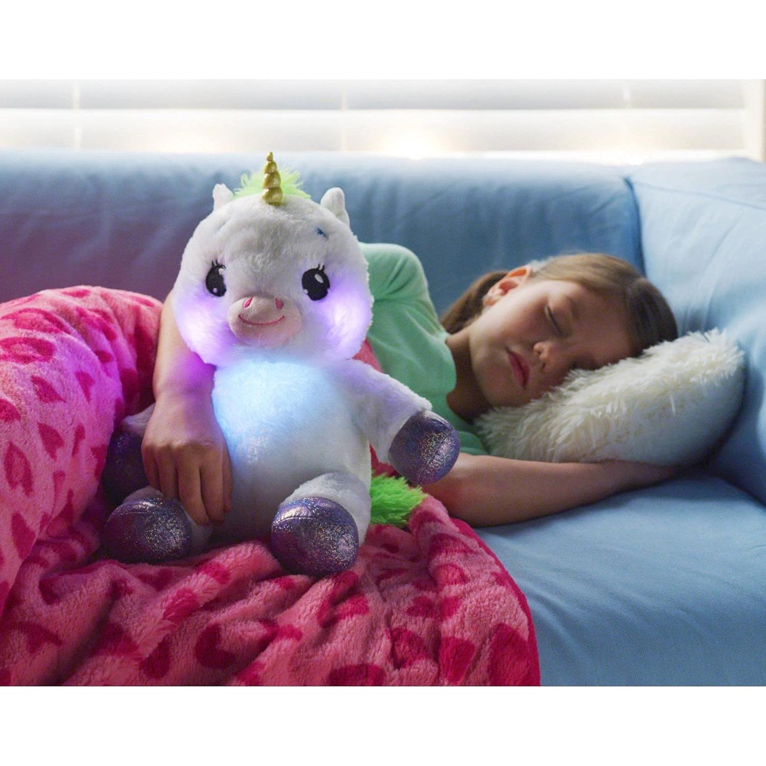 Peluche Musical Lullabrites Unicornio Happy Nappers - Luz y Música