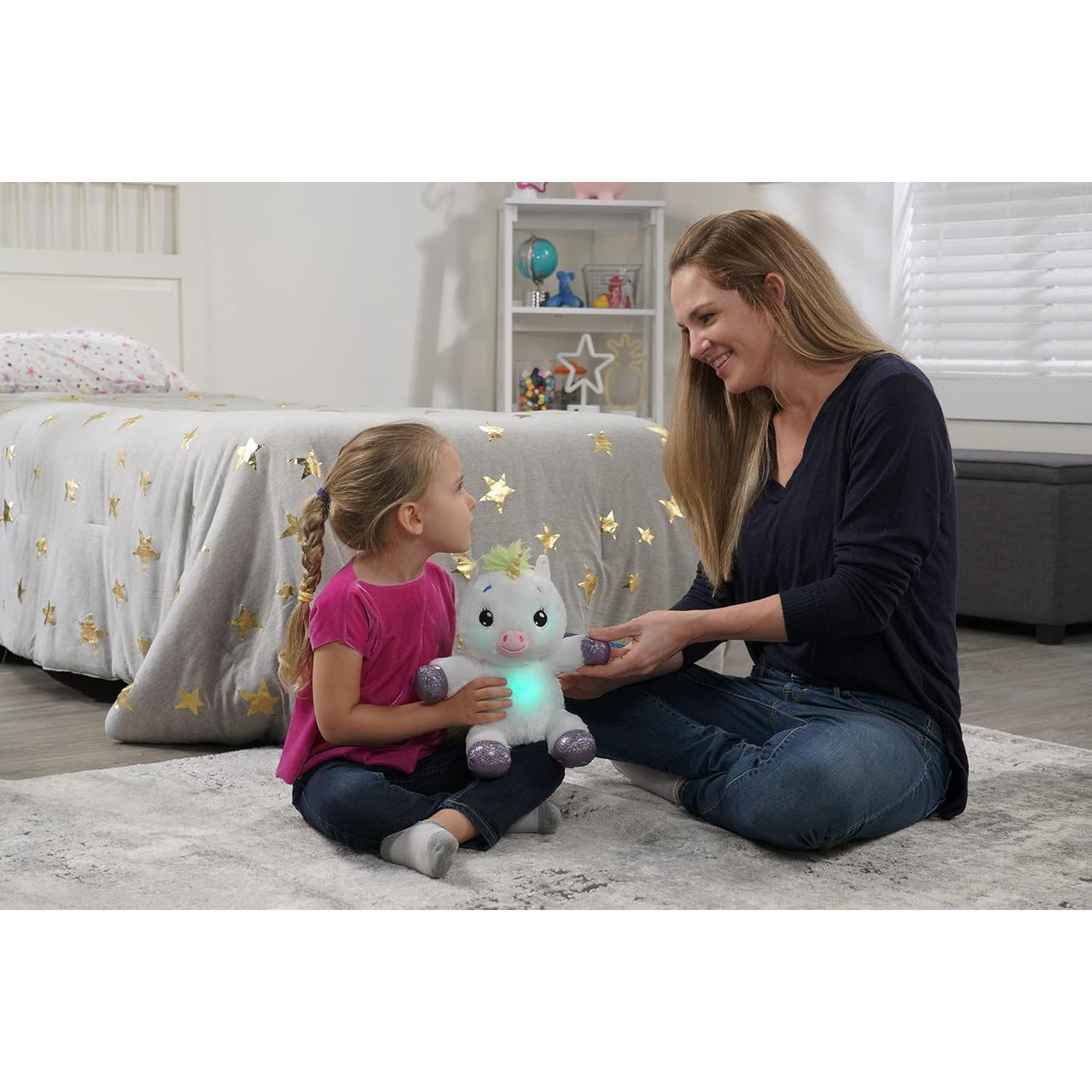 Peluche Musical Lullabrites Unicornio Happy Nappers - Luz y Música