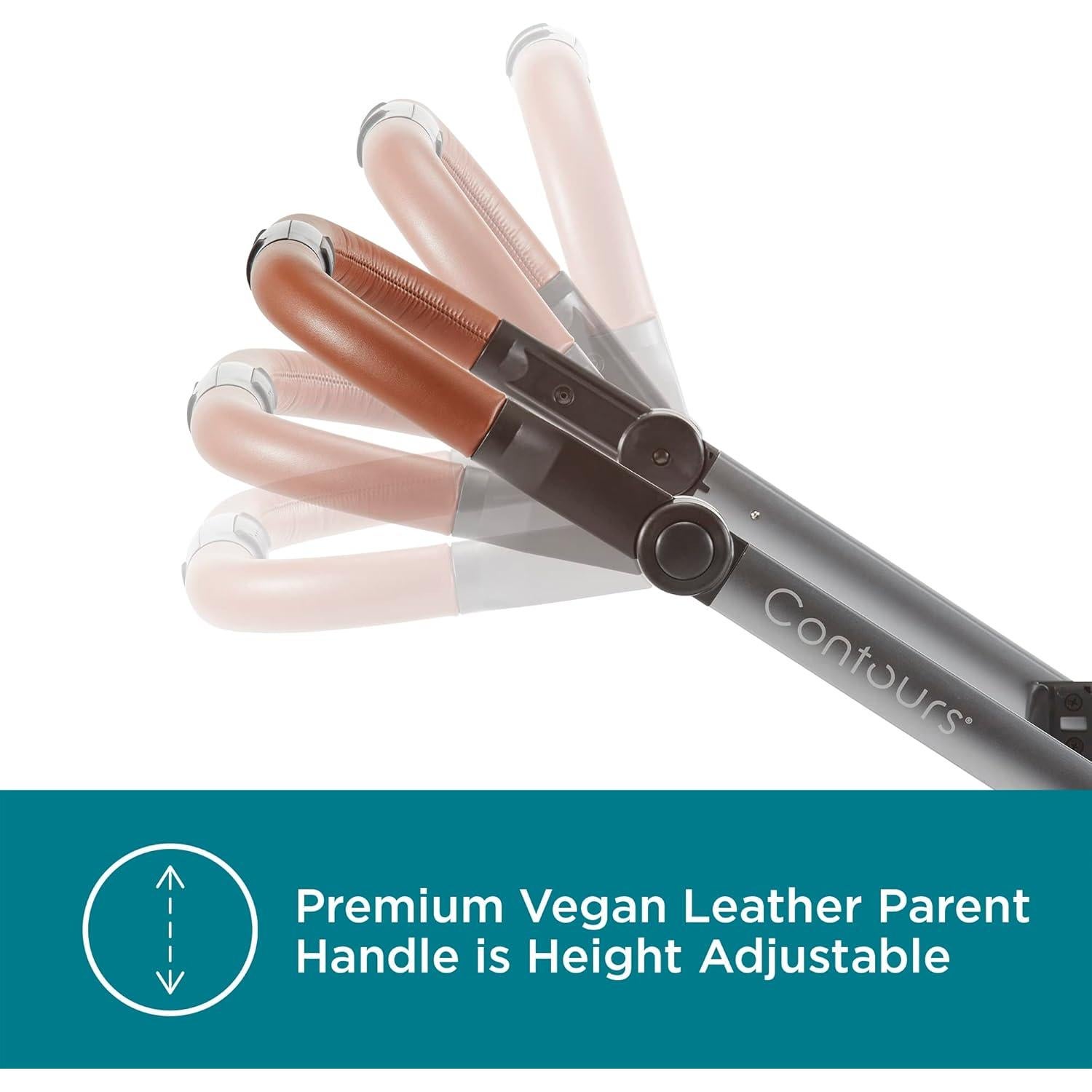 Carrito Convertible Contours Legacy Gris Grafito 1-2 Asientos