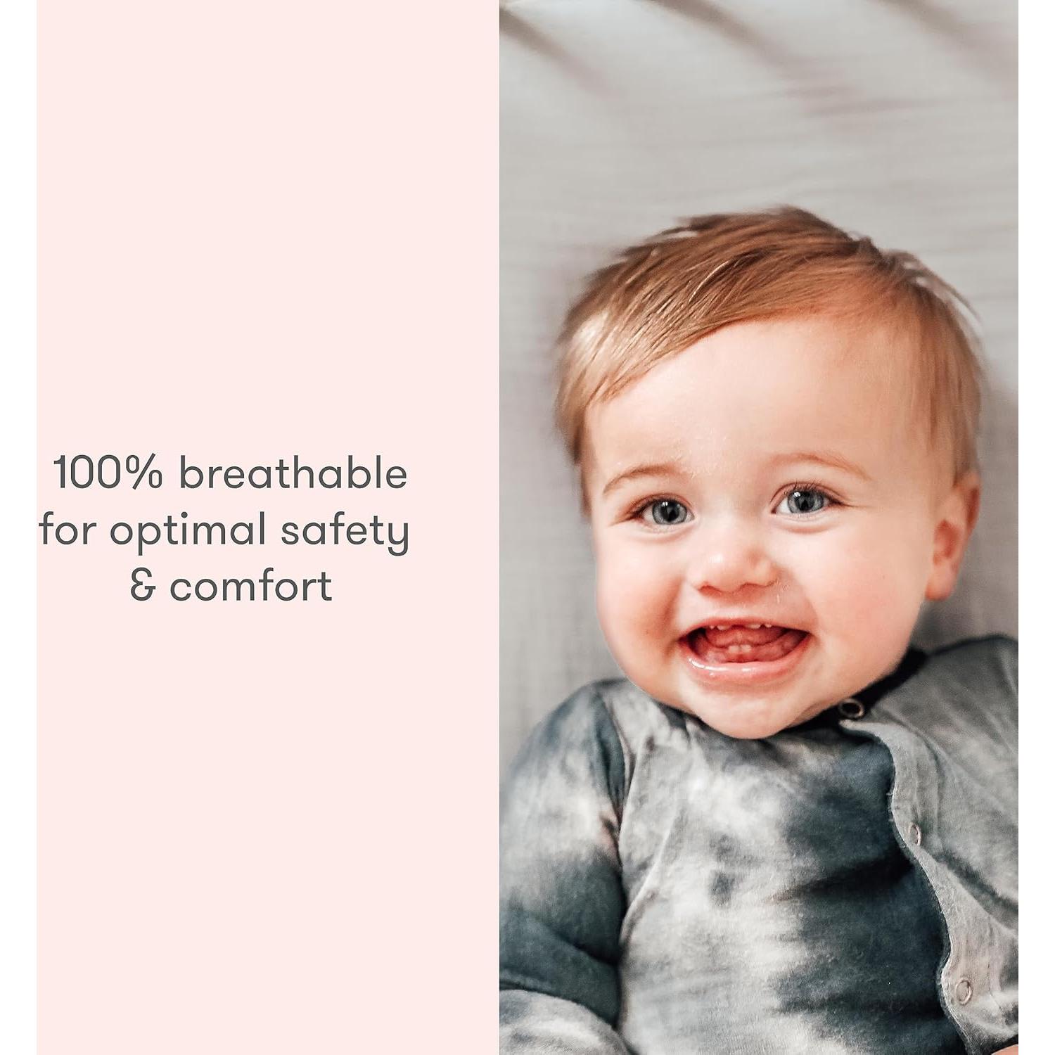 Sábanas Ajustadas para Cuna Mini Newton Baby 100% Algodón Orgánico