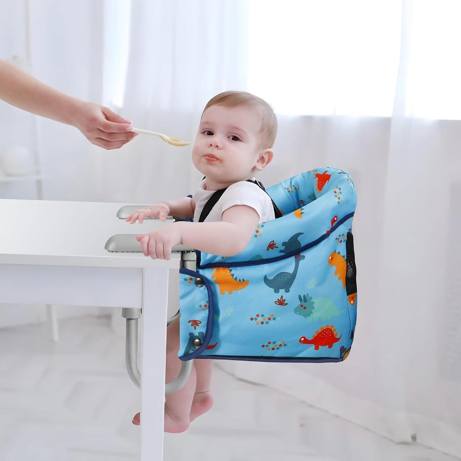 Silla Alta Portátil PandaEar Clip On para Bebé - 1.85 kg