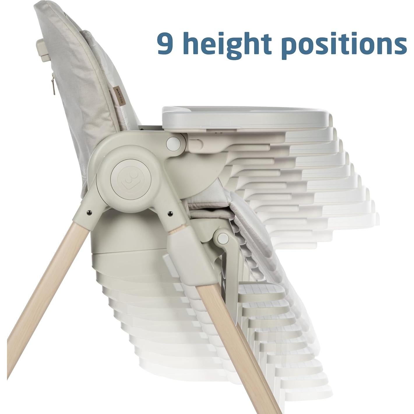 Silla Alta Plegable Maxi-Cosi Minla 6-en-1 Avena Clásica