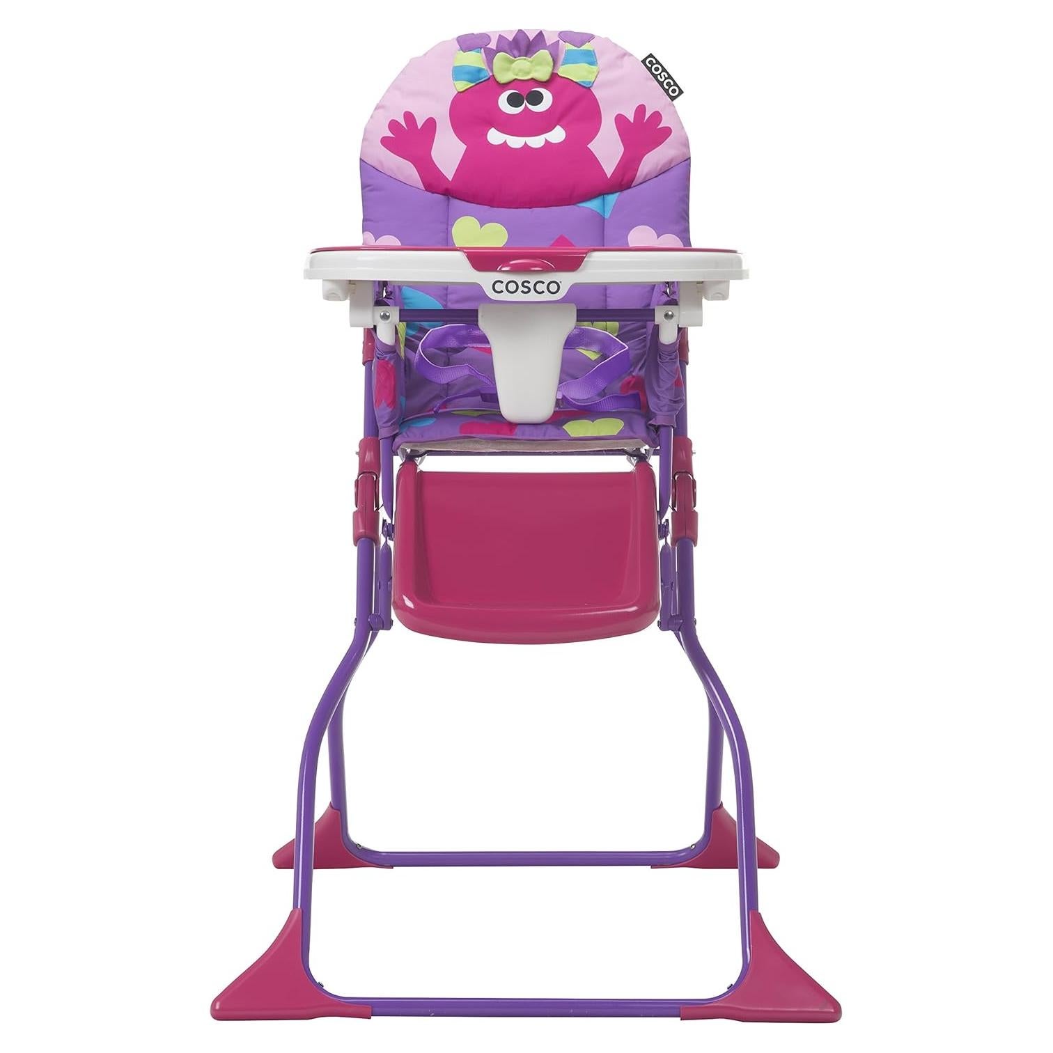 Silla Alta Plegable Cosco Monstruo Shelley para Bebés