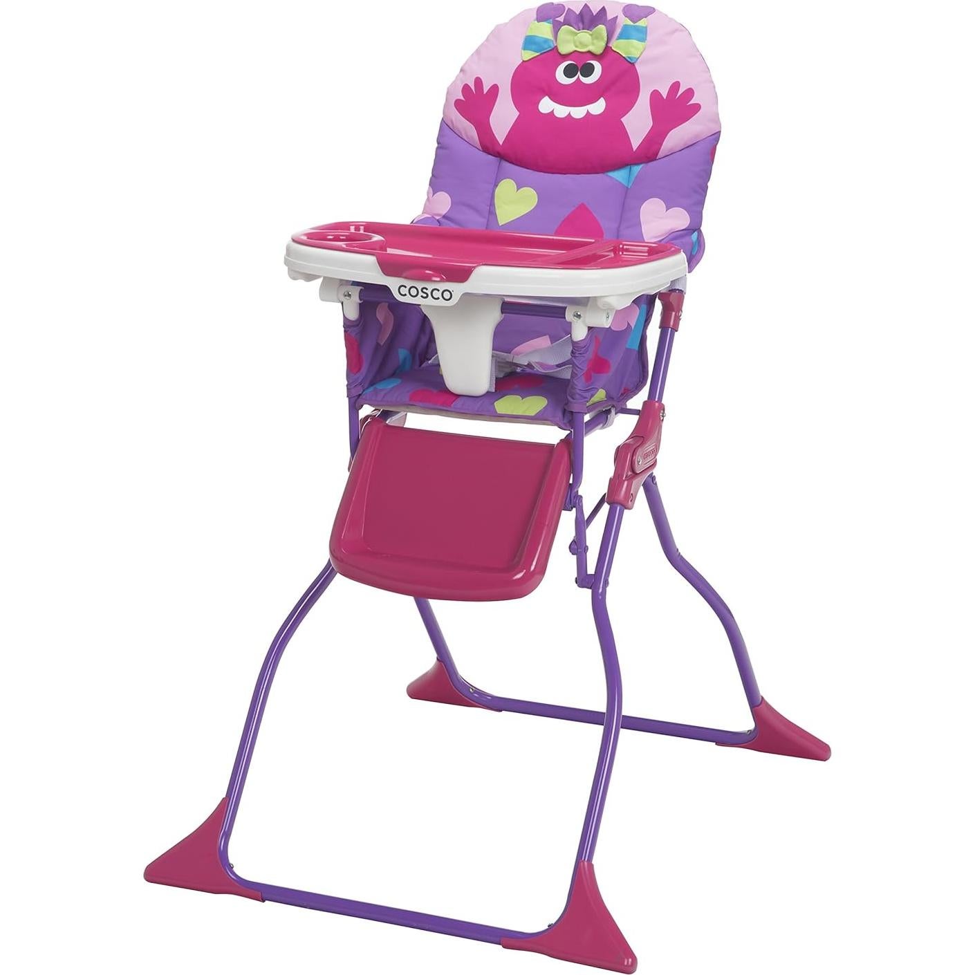 Silla Alta Plegable Cosco Monstruo Shelley para Bebés