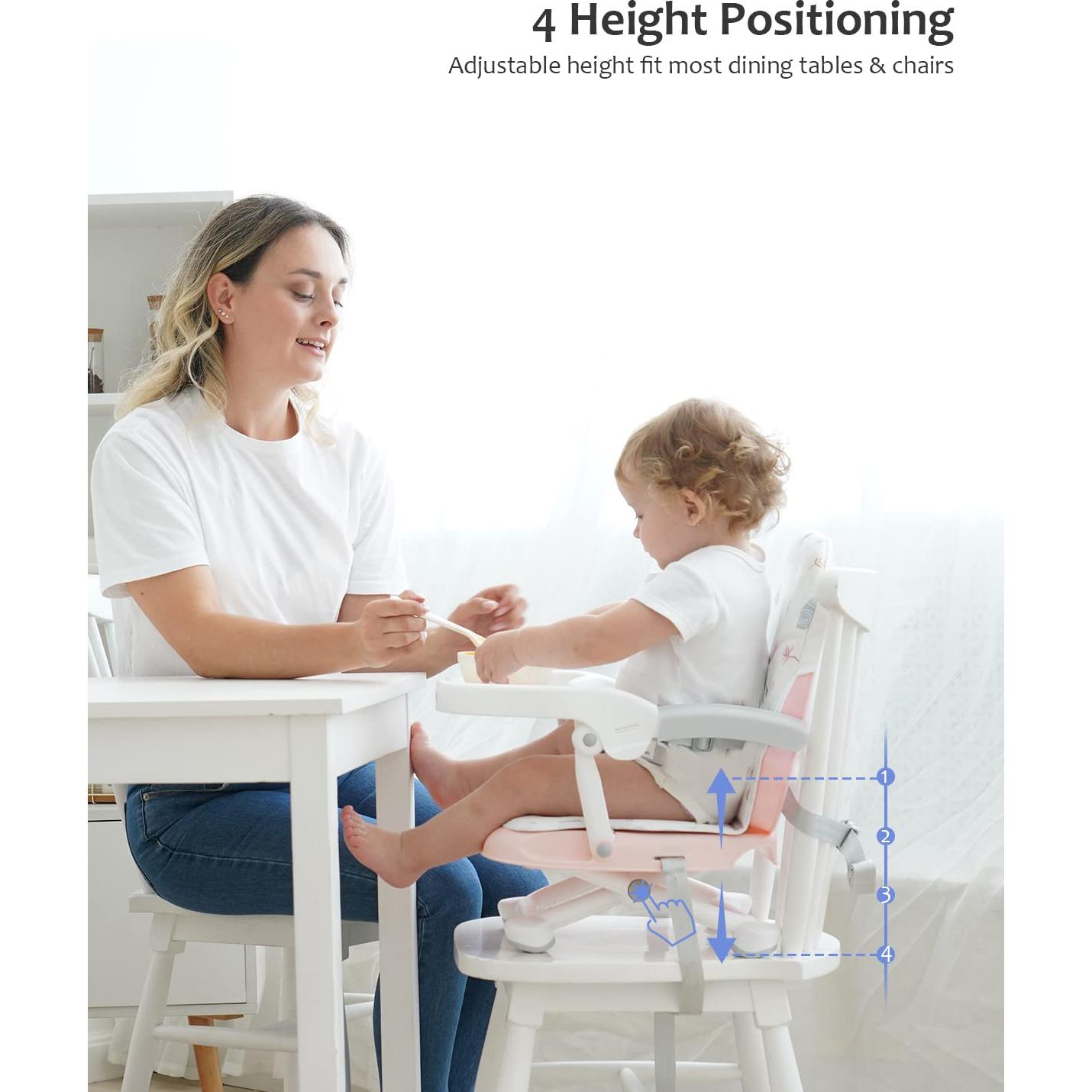 Asiento Elevador Portátil UBRAVOO ACE1013 para Niños 2 en 1