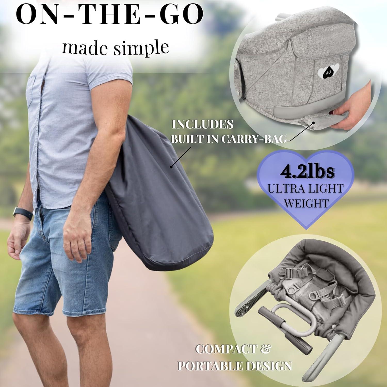 Silla Alta Clip-On ChairBite - Asiento Portátil para Bebés