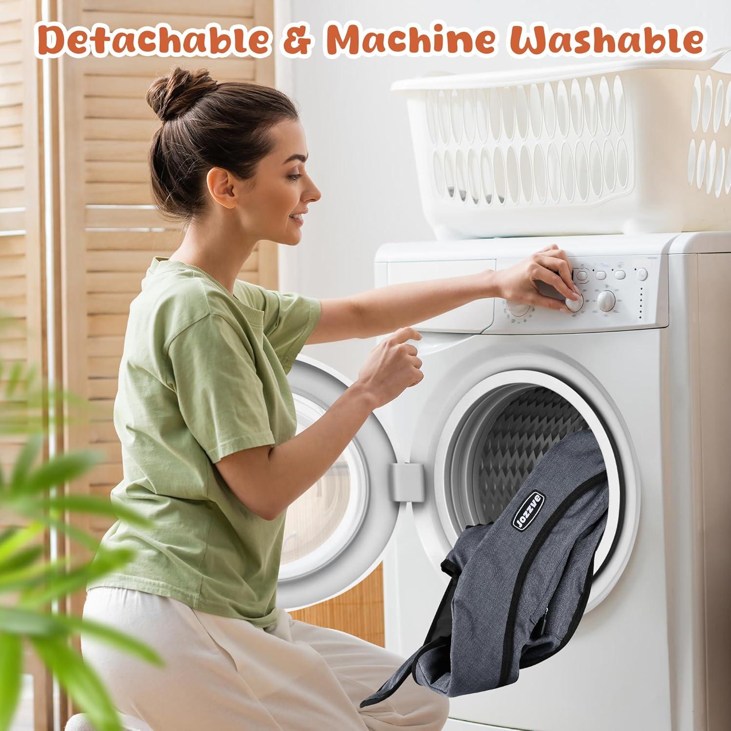 Silla Alta Clip On Jozzve Plegable para Bebé Gris 1.59 kg