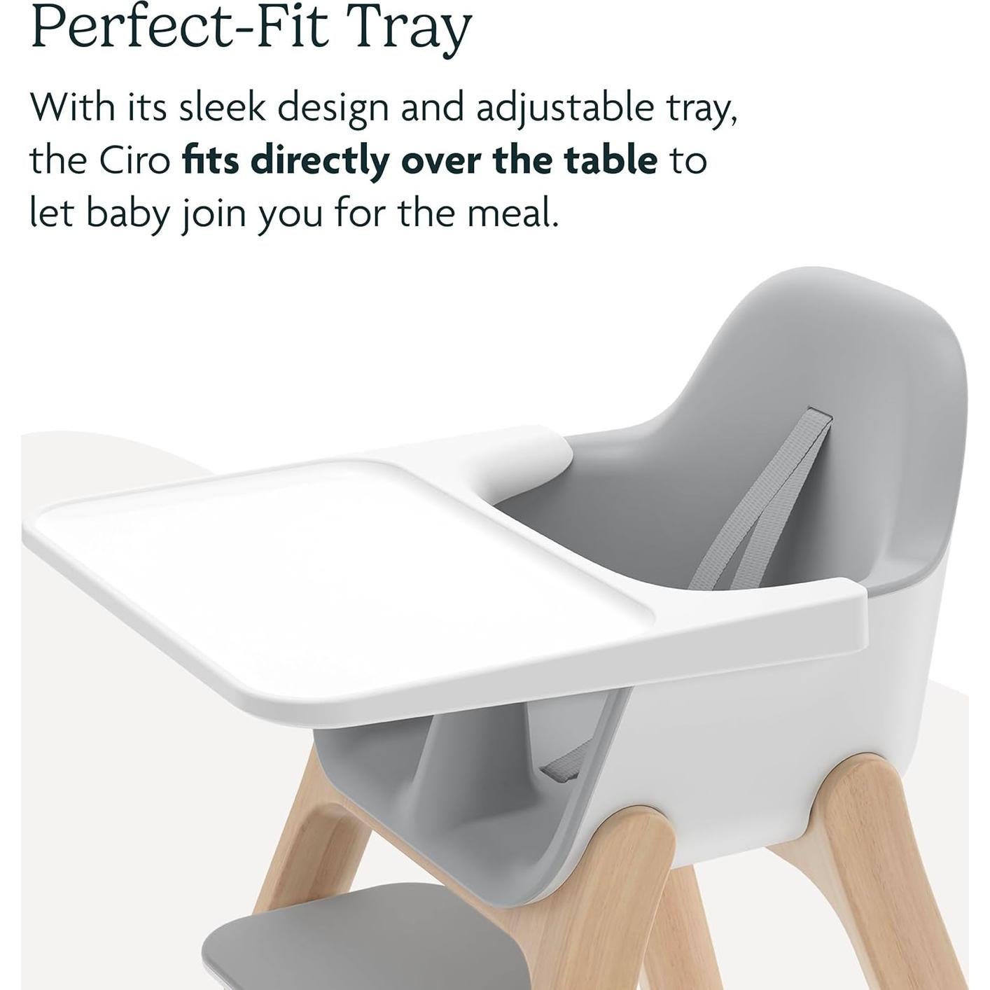 Silla Alta UPPAbaby Ciro Chloe - Diseño Elegante y Fácil de Limpiar