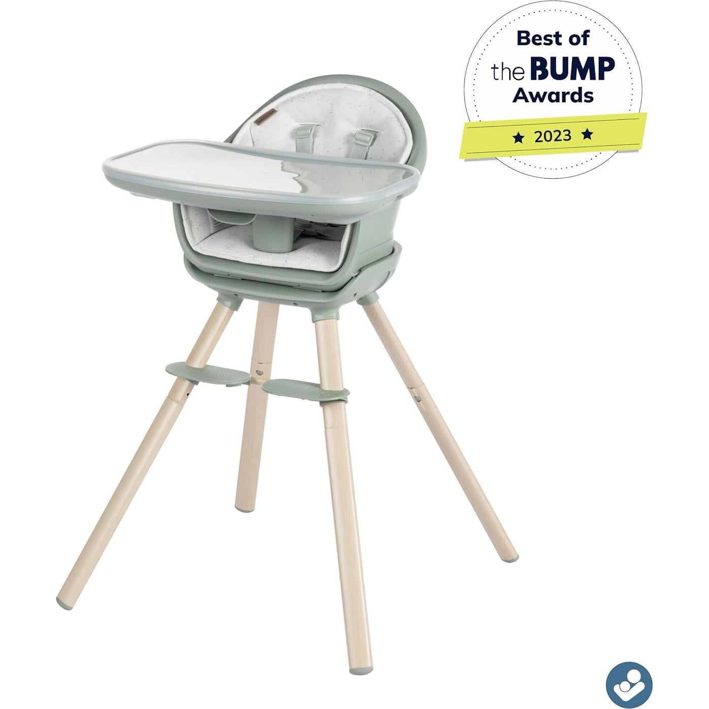 Silla Alta Maxi-Cosi Moa 8-en-1 Verde Clásico Lavable