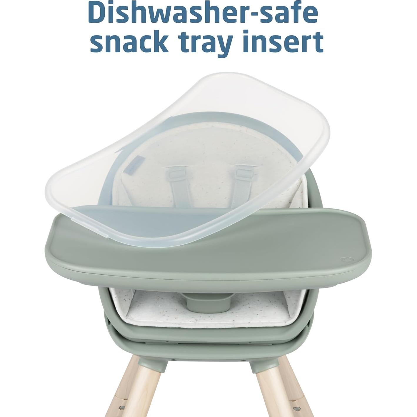 Silla Alta Maxi-Cosi Moa 8-en-1 Verde Clásico Lavable