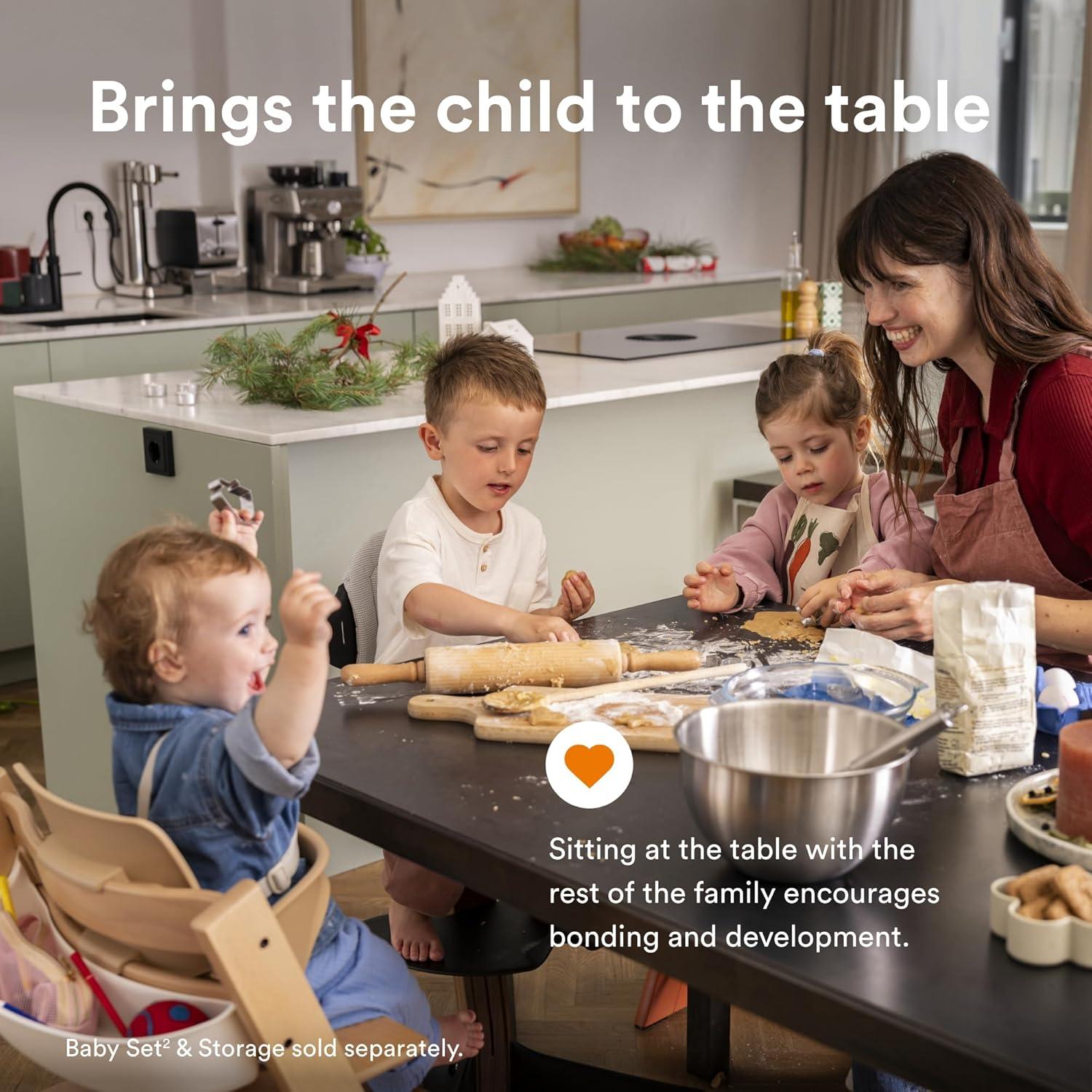 Silla Tripp Trapp Stokke Natural Ajustable Ergonómica