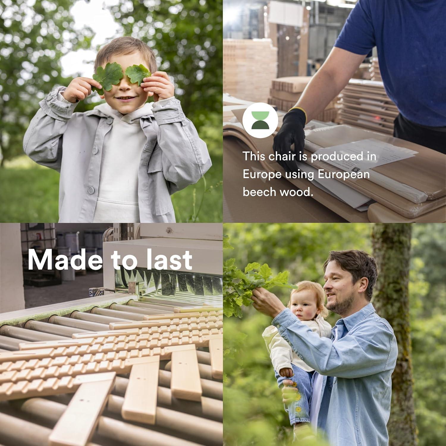 Silla Tripp Trapp Stokke Natural Ajustable Ergonómica