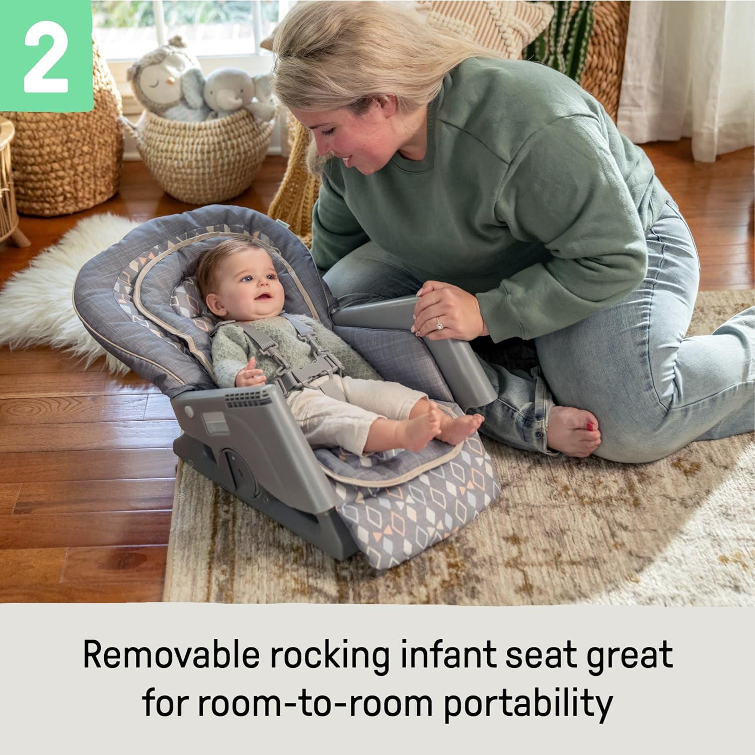 Silla Alta 7 en 1 Ingenuity Proper Positioner Unisex 0-36 Meses