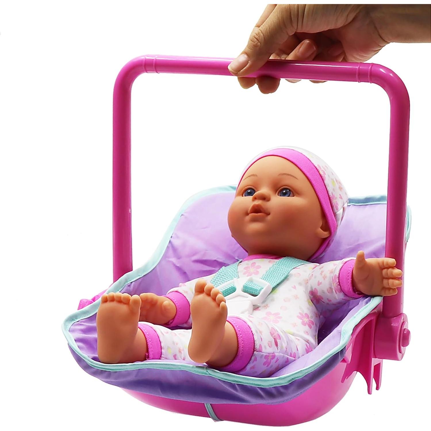 Juego de Silla Alta 4-en-1 para Muñeca Gi-Go - Rosa y Verde