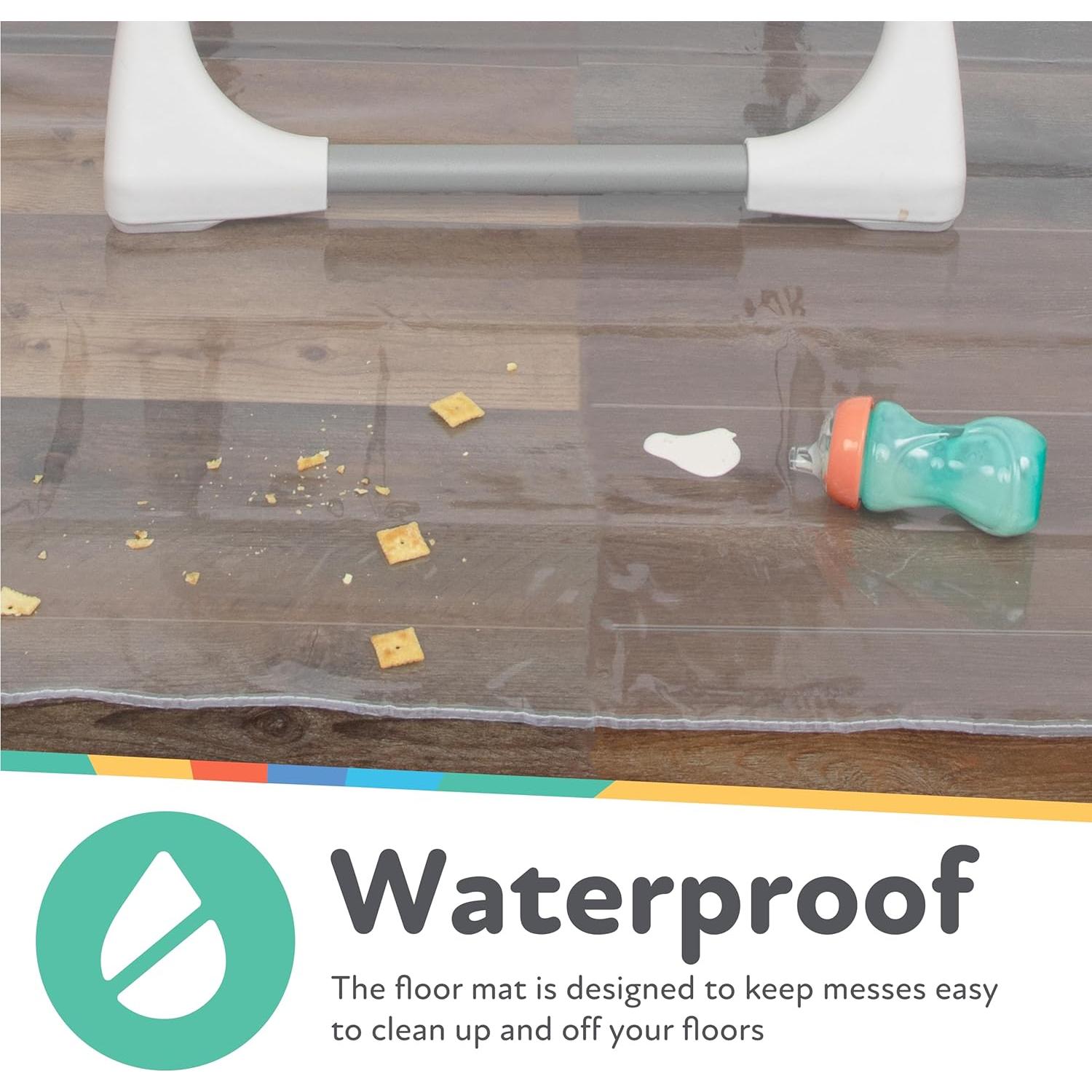 Alfombra Cuadrada Impermeable Nuby para Sillas Altas 125.73 cm