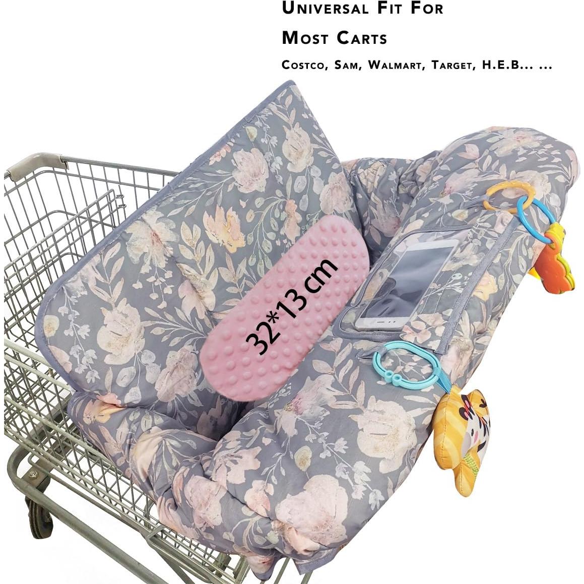 Cubierta de carrito de compras ICOPUCA 2 en 1 con cojín extra