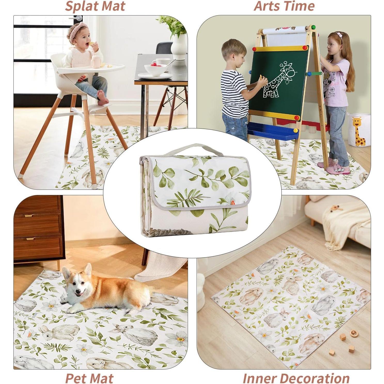 Manta Antisalpicaduras Insular 130x130 cm Conejo Antideslizante