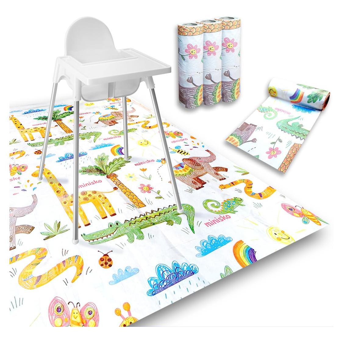 Manteles Desechables a Prueba de Agua 30 Piezas 101.6x119.4cm