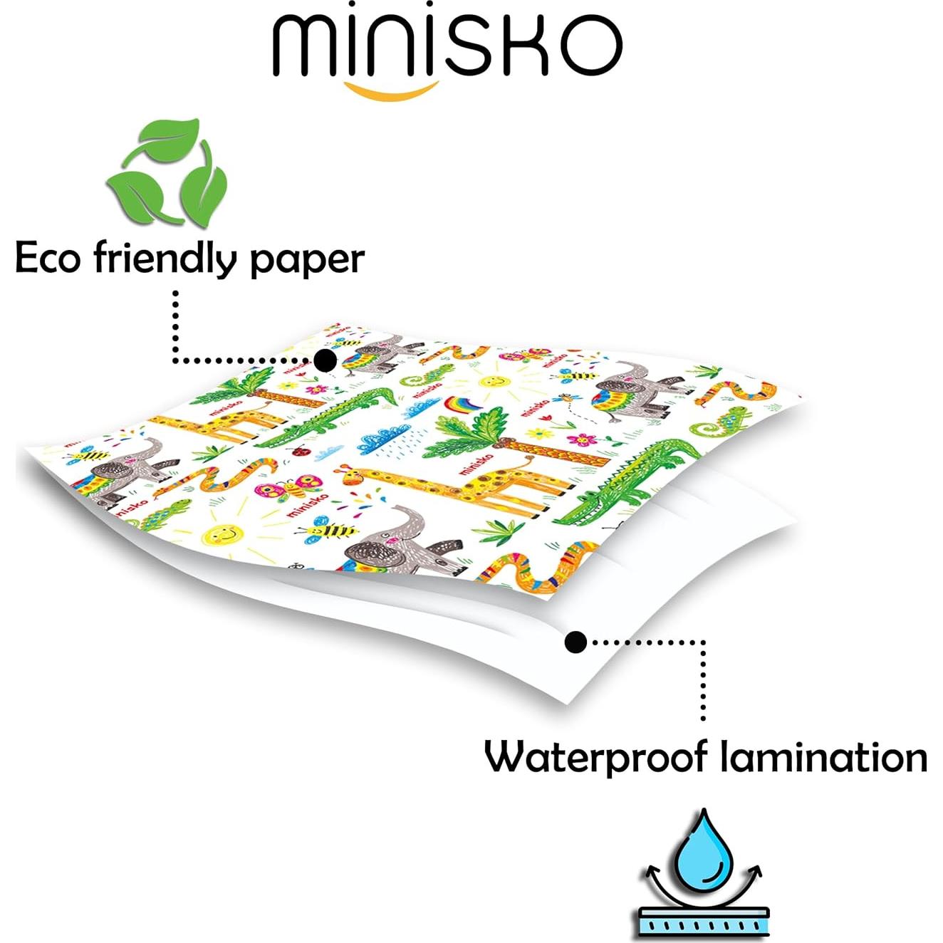 Manteles Desechables a Prueba de Agua 30 Piezas 101.6x119.4cm