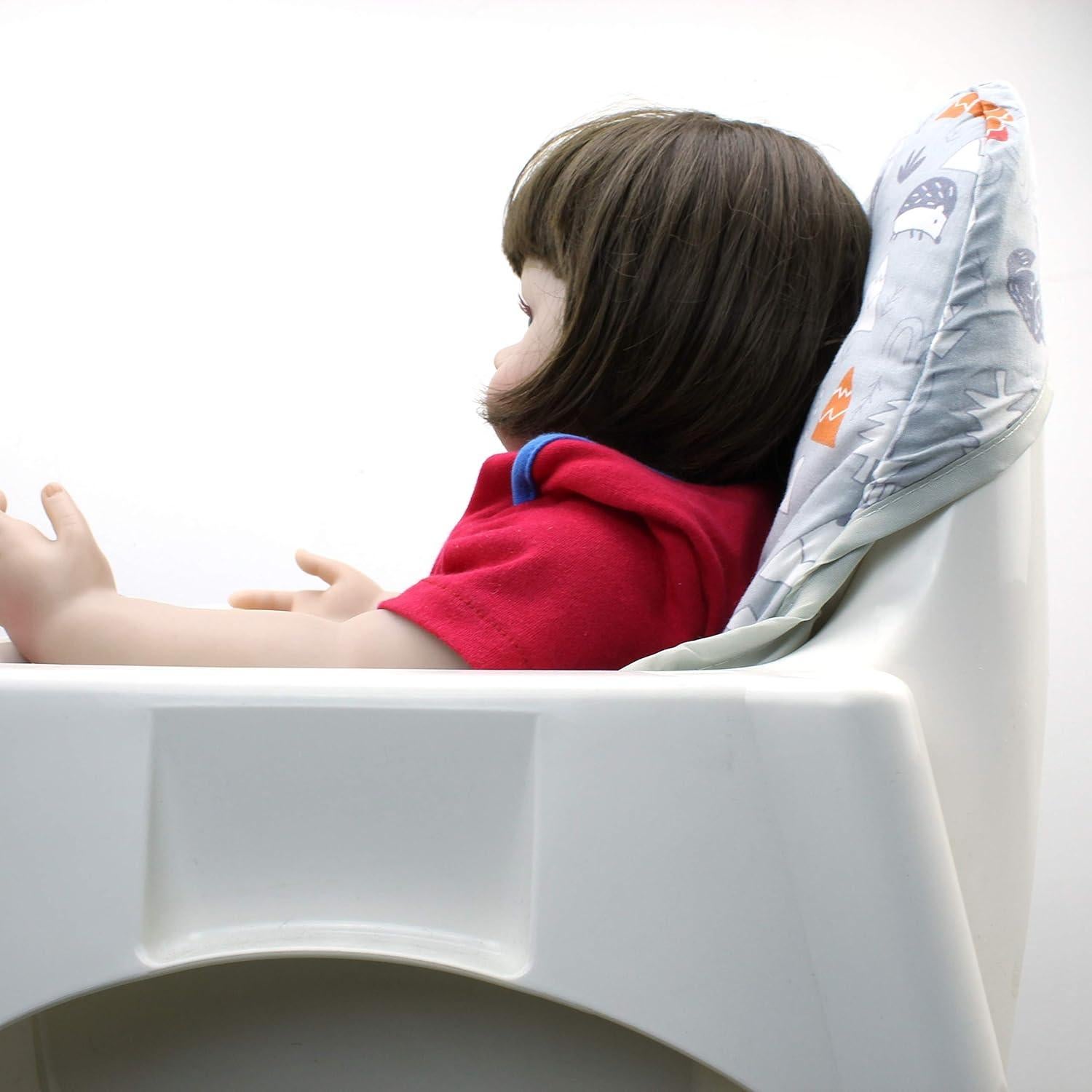 Cubierta Acolchada ZARPMA para Trona Antilop IKEA - Bosque Gris