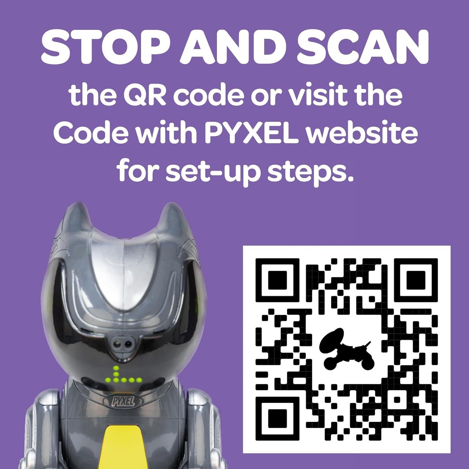 Robot Programador PYXEL - Aprendizaje STEM para Niños 8+