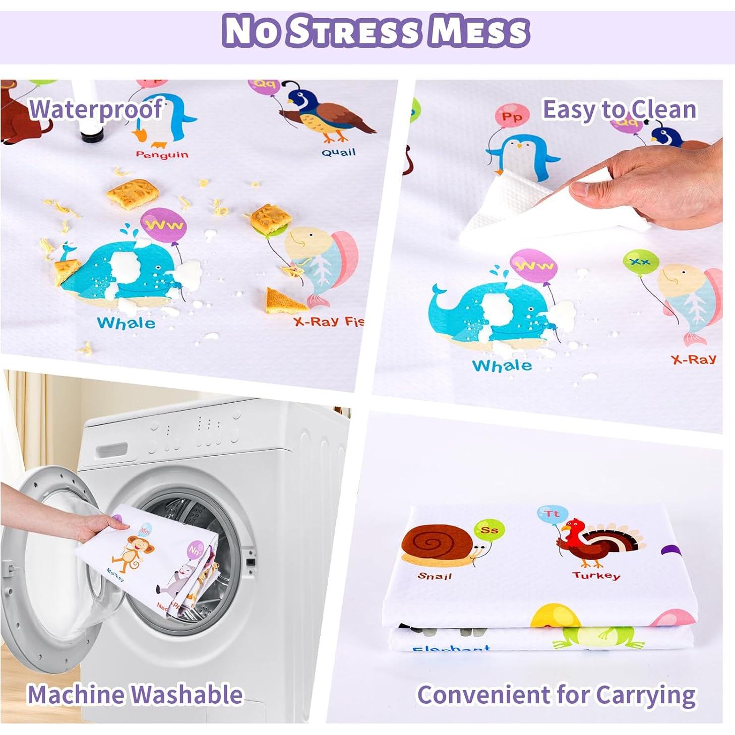 Manta Antideslizante Impermeable DFHY 152.9x152.9 cm para Bebés