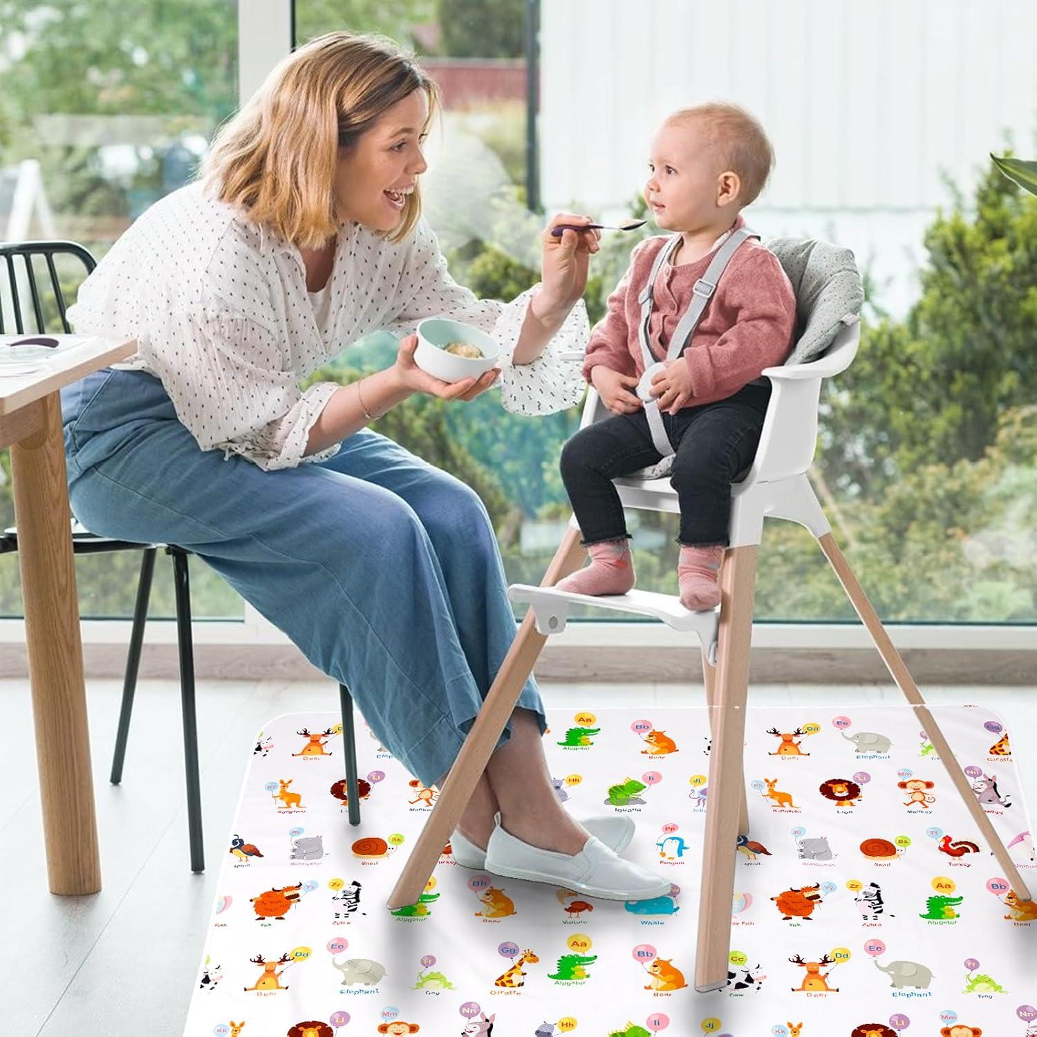 Manta Antideslizante Impermeable DFHY 152.9x152.9 cm para Bebés