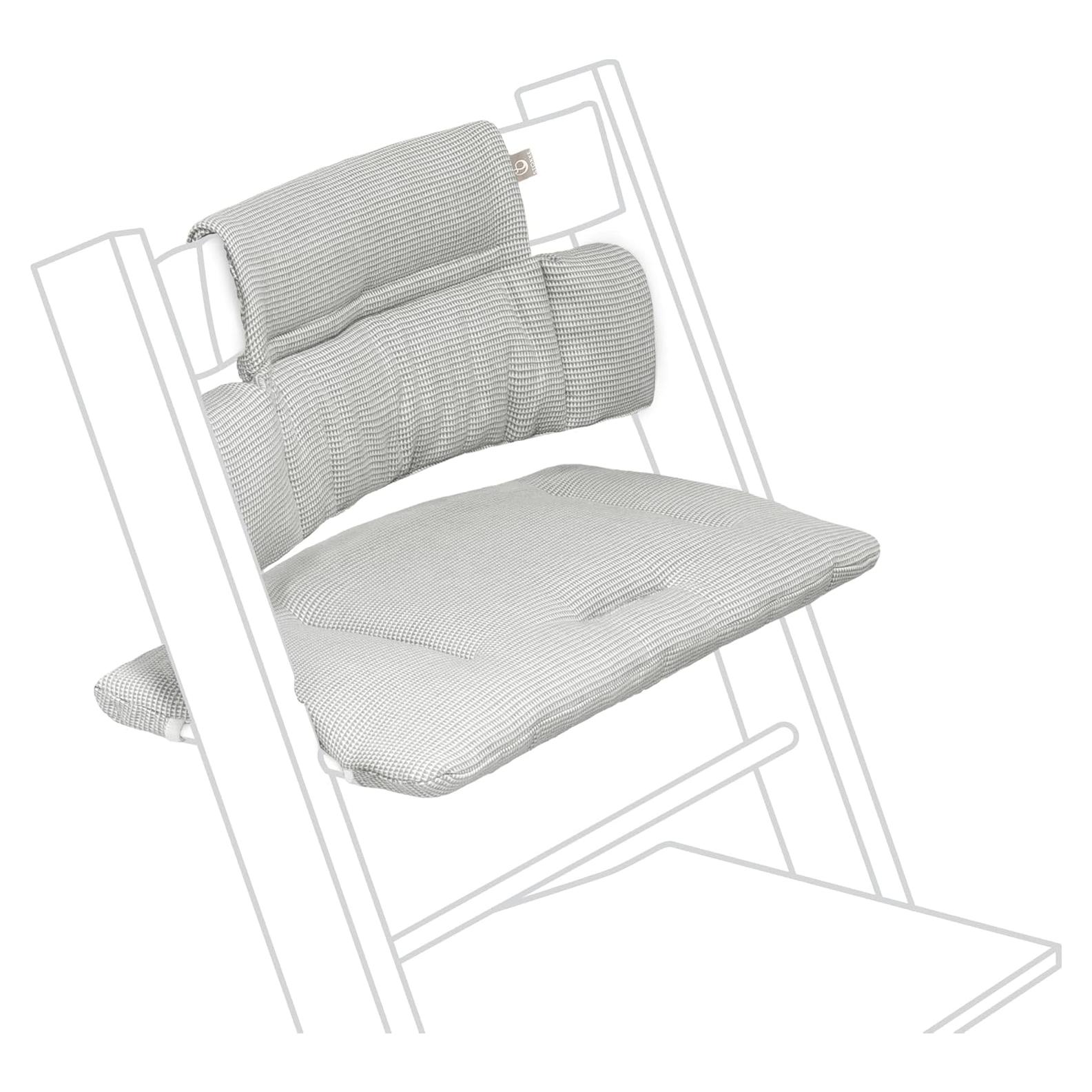 Cojín Clásico Stokke Tripp Trapp Gris Nórdico - Lavable