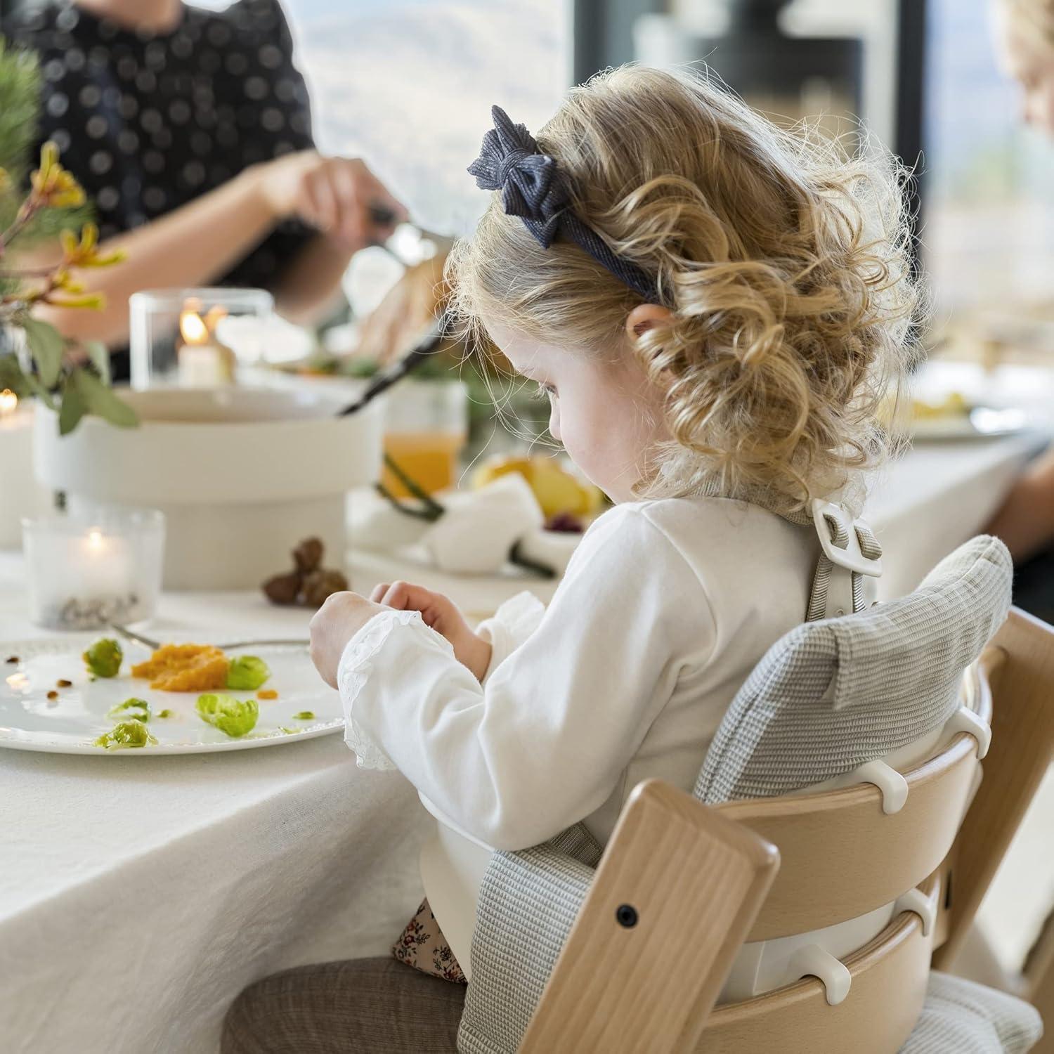 Cojín Clásico Stokke Tripp Trapp Gris Nórdico - Lavable