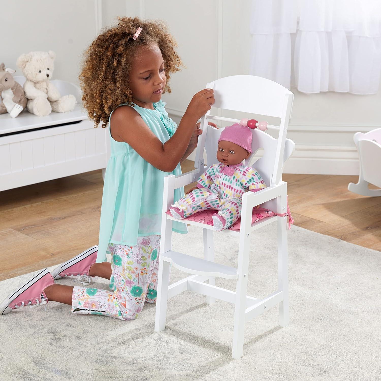 Silla Alta de Muñeca KidKraft Lil' Blanca para 46 cm