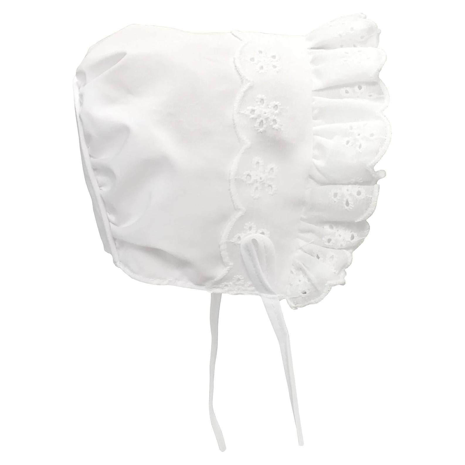 Sombrero de Encaje Blanco N'Ice Caps para Bebés 0-18 Meses