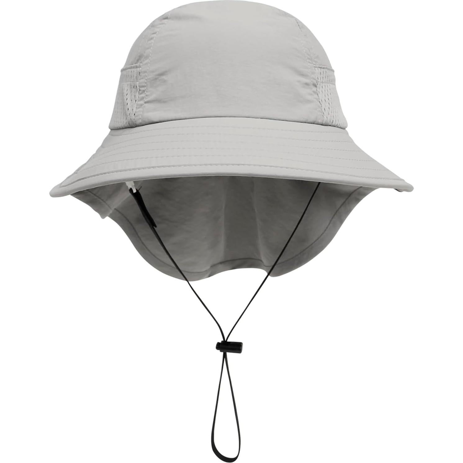Sombrero de Sol Muryobao UPF 50+ para Niños 3-7 Años Gris