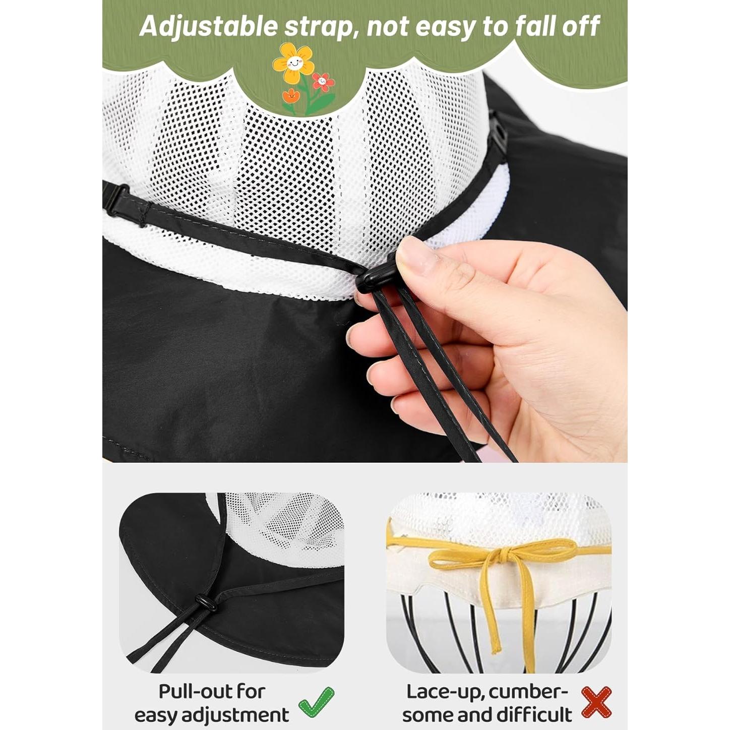 Zando Baby Sun Hat Toddler UPF 50+ Sun Protection Outdoor Breathable Toddler Hats for Boys Girls Summer Beach 0-6T