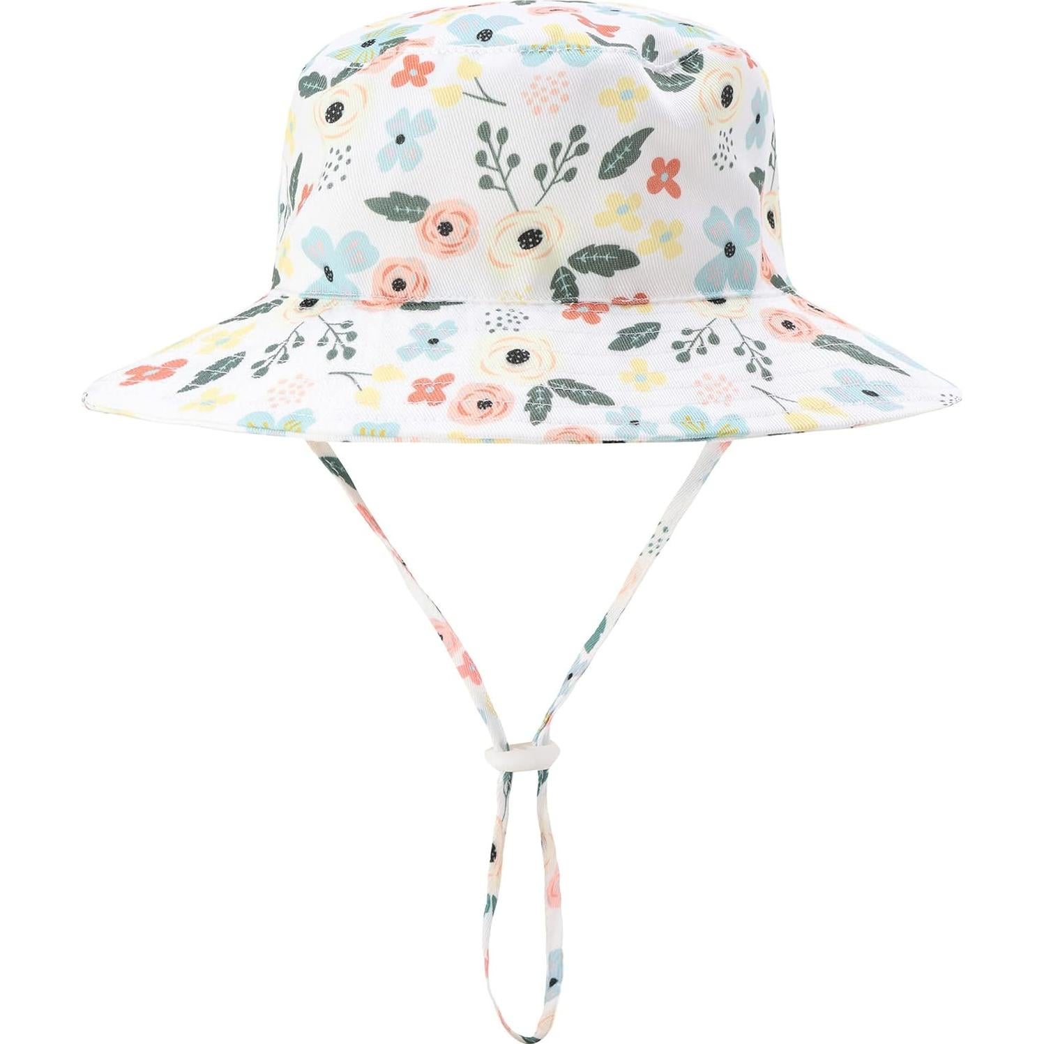 Sombrero de sol para bebé BU-001, UPF 50+, 0-4 años