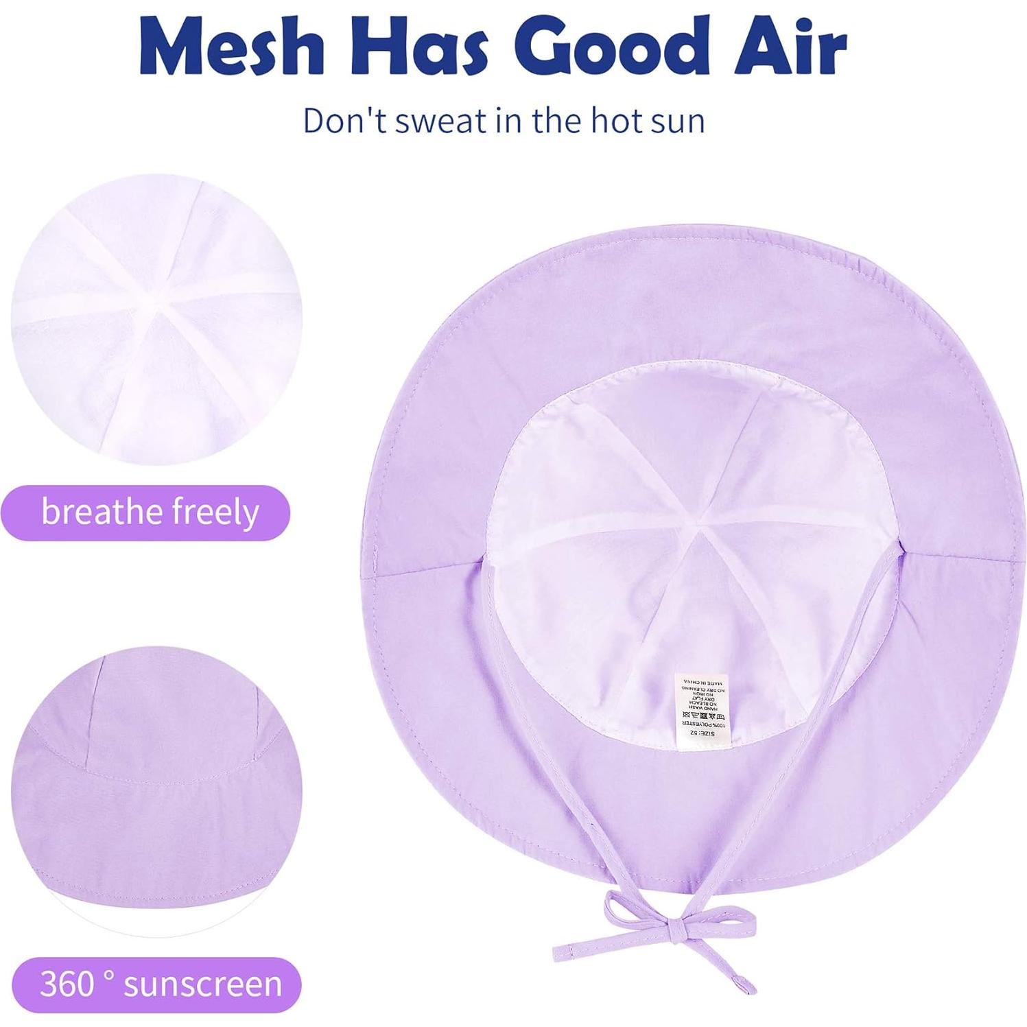 Sombrero de sol Zando para bebé UPF 50+ ajustable 0-4 años